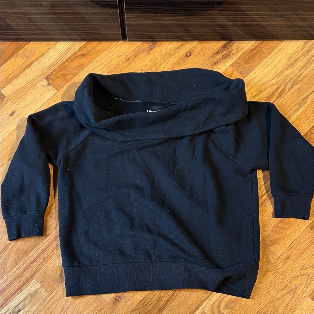 Victoria's Secret Sport - Cowl neck Black Sweatshirt